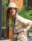 MEG Jute Straw Hat In Light Beige - My Pampered Life Seattle