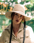 MEG Jute Straw Hat In Light Beige - My Pampered Life Seattle