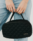 Martha Quilted Cosmetics Bag