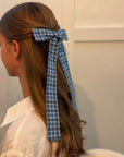My Dear Preppy Plaid Bow Hair Clip