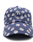 Navy Daisy Smiley Hat - My Pampered Life Seattle