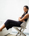 OLA Organic Cotton Midi Dress In Black - My Pampered Life Seattle