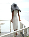 OLA Ecovero Rib Midi Dress In Off White - My Pampered Life Seattle