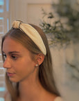 Piped Border Preppy Headband