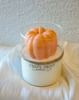 Pumpkin Candle in Glass Jar | Handcrafted Soy Wax