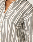 P.J. Salvage Sea You in St. Tropez Shoreline Stripe Short Set