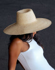 RIANNA Palm Straw Hats in Natural Beige - My Pampered Life Seattle
