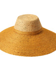 RIRI DUO Jute Handwoven Straw Hat In Nude & Golden Yellow - My Pampered Life Seattle