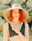 RIRI Jute Handwoven Straw Hat In Natural Beige - My Pampered Life Seattle