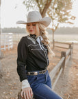 Let's Rodeo Button Up