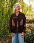 Nana's Rose Garden Sweater