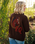 Nana's Rose Garden Sweater