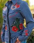 Denim Daydream Button Up