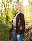 Nana's Rose Garden Sweater