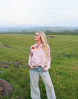 Pale Pink Button Up