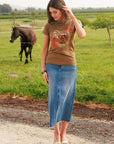 Garden Gate Cowgirl Skirt