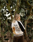Cream and Black Jacket