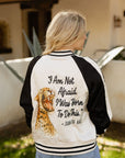 Cream and Black Jacket