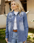 American Mustang Button Up