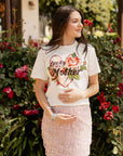 Lucky As A Mother Ivory Tee