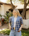 Blue Bonnet Rodeo Blouse