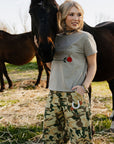 Wild Rose Camo Jeans
