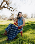Sweet Blue Rodeo Skirt