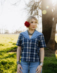 Blue Bonnet Rodeo Blouse