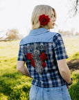 Blue Bonnet Rodeo Blouse