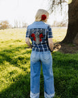 Blue Bonnet Rodeo Blouse