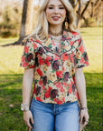 Blooming Bronc Blouse