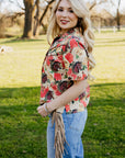 Blooming Bronc Blouse