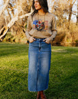 Garden Gate Cowgirl Skirt