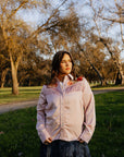 Pale Pink Button Up