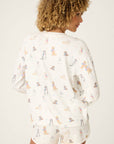 P.J. Salvage Red, White, & Woof Patriotic Pups Long Sleeve Top