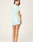 P.J. Salvage Feelin' Prickly Cactus Blooms 3-Piece Short PJ Set