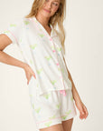 P.J. Salvage Margarita Mama Spicy Sips 3-Piece Short PJ Set