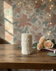 Botanical Rose Candle