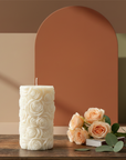 Botanical Rose Candle
