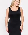 Yelete Seamless Long Tank Slip Dress