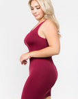 Yelete Seamless Long Tank Slip Dress