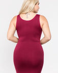 Yelete Seamless Long Tank Slip Dress