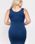 Yelete Seamless Long Tank Slip Dress