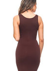 Yelete Seamless Long Tank Slip Dress