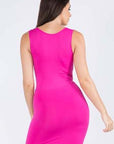 Yelete Seamless Long Tank Slip Dress