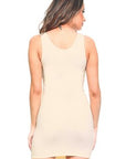 Yelete Seamless Long Tank Slip Dress