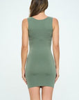 Yelete Seamless Long Tank Slip Dress