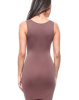 Yelete Seamless Long Tank Slip Dress