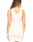 Yelete Seamless Long Tank Slip Dress