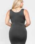 Yelete Seamless Long Tank Slip Dress